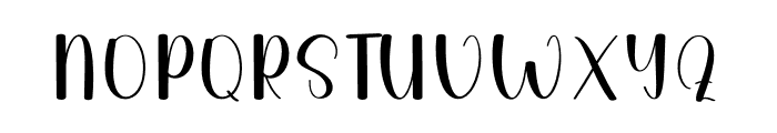 School Student Font UPPERCASE