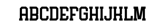 School Varsity Font LOWERCASE