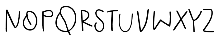 SchoolTrip-Regular Font UPPERCASE