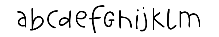 SchoolTrip-Regular Font LOWERCASE