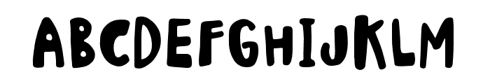 Schoolhouse Font UPPERCASE