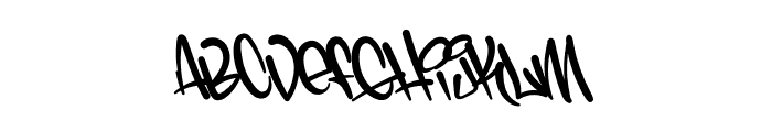 Schoolin-Graffiti Font LOWERCASE