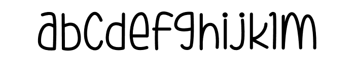 Schoolster Font LOWERCASE