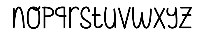 Schoolster Font LOWERCASE