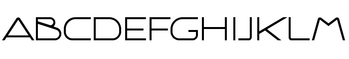 Science And Fiction Regular Font LOWERCASE