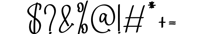 Scoothlane Font OTHER CHARS