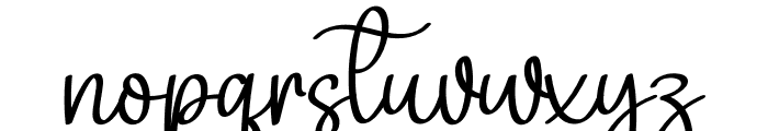 Scoothlane Font LOWERCASE
