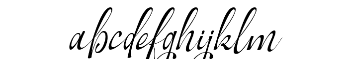 Scootline Signature Italic Font LOWERCASE