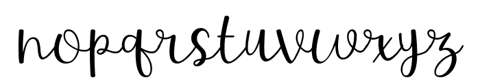 Scribble of Tenderness Font LOWERCASE