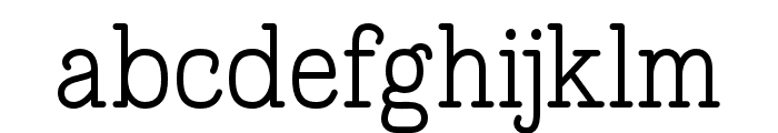 Scripter-Regular Font LOWERCASE
