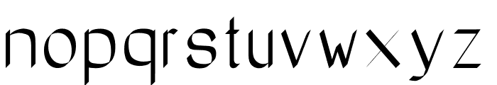 SeNSKY Font LOWERCASE