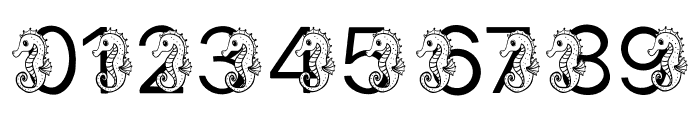 Sea Horse Font OTHER CHARS