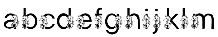Sea Horse FONT