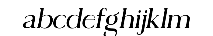 SeaAngelItalic-Italic Font LOWERCASE