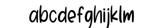 Searghy-Regular Font LOWERCASE
