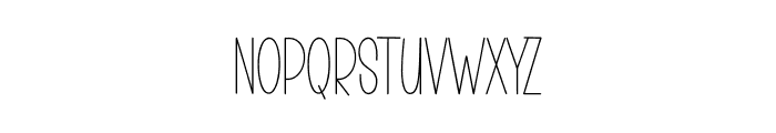 Season Adventure Font LOWERCASE