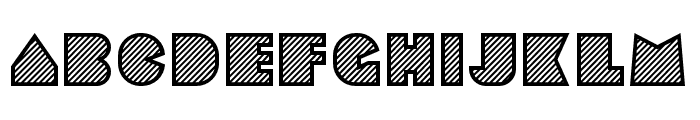Sebasengan-Diagonal Font LOWERCASE