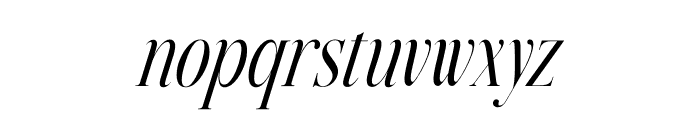 Sebastian Moreta Italic Font LOWERCASE