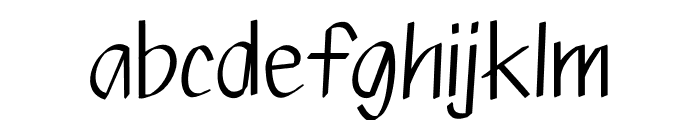 Sebert Font LOWERCASE