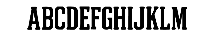 Second Block Regular Font UPPERCASE
