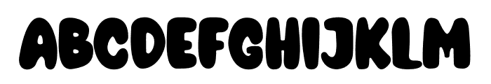 Second-Grade Font UPPERCASE