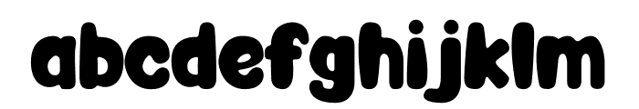 Second-Grade Font LOWERCASE