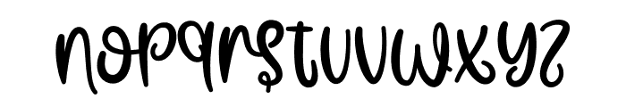 Second Of March Font LOWERCASE