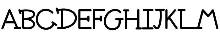 Secondary Font UPPERCASE