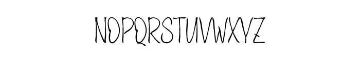 Secret Christmas Font LOWERCASE