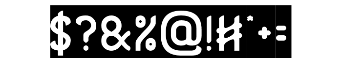 Secret Recipe-Inverse Font OTHER CHARS