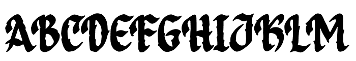 Secrilka Font UPPERCASE