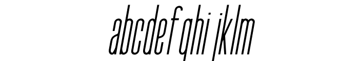 Seductive Height (Regular Itali Italic Font LOWERCASE