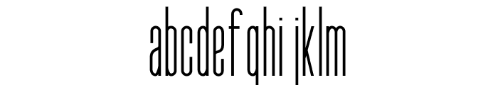 Seductive Height (Regular) Font LOWERCASE