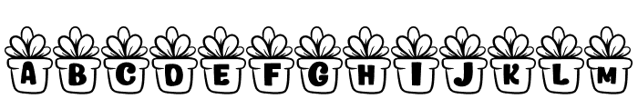 Seedling Font UPPERCASE