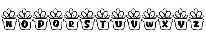 Seedling Font UPPERCASE