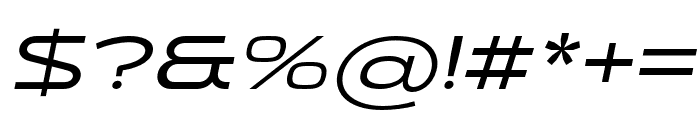 Seeker Italic Font OTHER CHARS