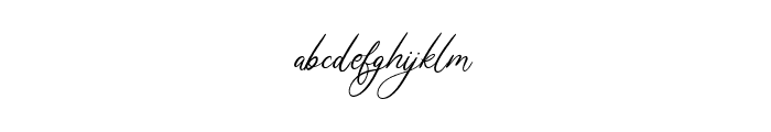 Seelyville Font LOWERCASE