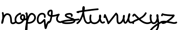 Sefiya Font LOWERCASE