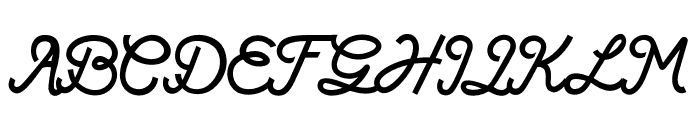 Sefrum Font LOWERCASE