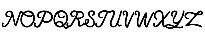 Sefrum Font LOWERCASE