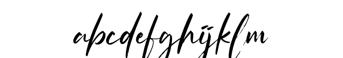 Seftalia Font LOWERCASE