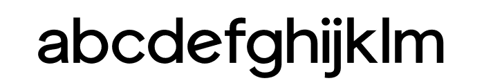 Segals Font LOWERCASE