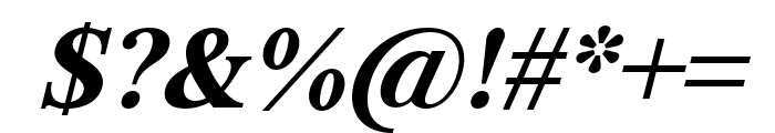 Segikan Bold Italic Font OTHER CHARS