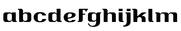 Segira-Bold Font LOWERCASE