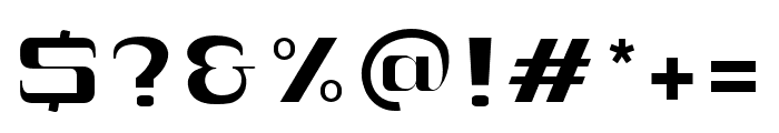 Segira-Thin Font OTHER CHARS