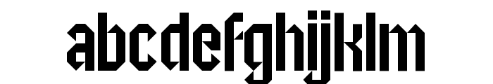 Segrano Regular Font LOWERCASE