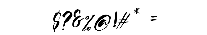 Seilotta-Italic Font OTHER CHARS
