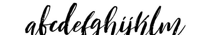 Seilotta-Italic Font LOWERCASE