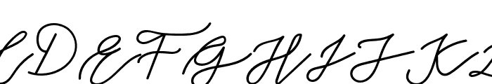 Seinaya-Regular Font UPPERCASE
