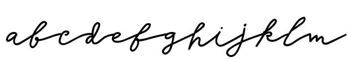 Seinaya-Regular Font LOWERCASE